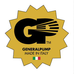 Bomba 5HP para hidrolavadora General Pump italiana 2500psi 4gpm EP1812E17